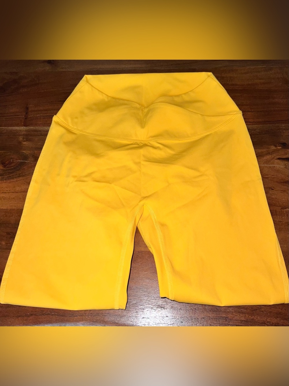 Women's High-Waist Orange Performance Leggings